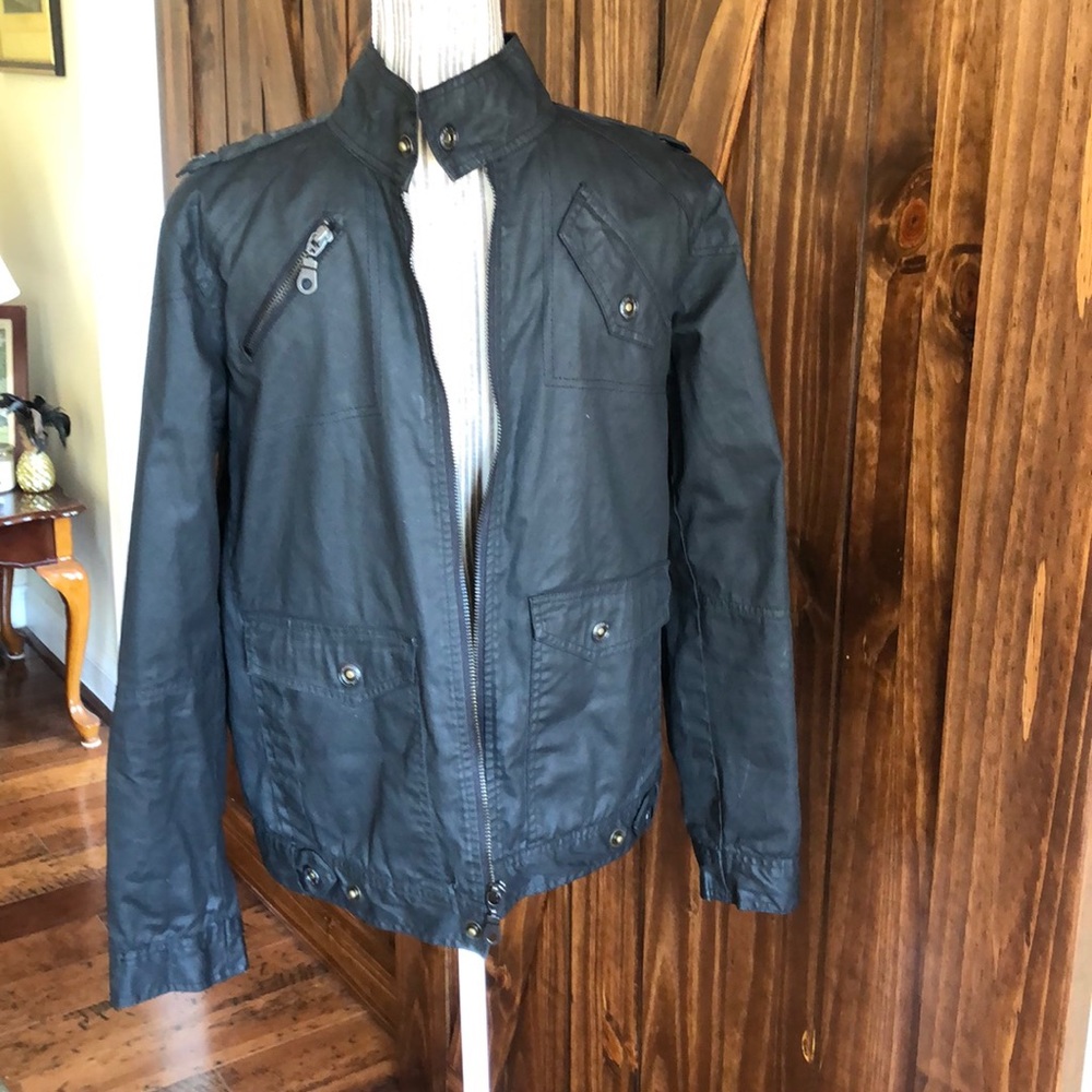 Black Polyester Jacket - image 2